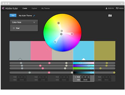 adobe kuler|adobe kuler color wheel.